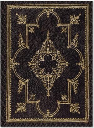 Notatnik Szyty Obsydian Peter Pauper Press