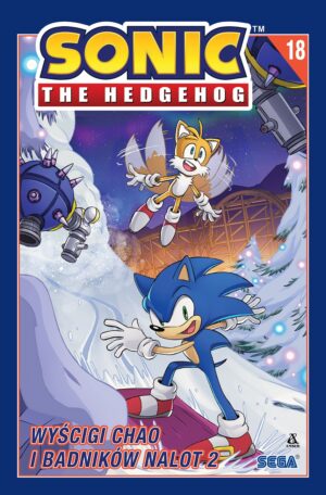 Wyścigi Chao i Badników nalot 2. Sonic the Hedgehog. Tom 18