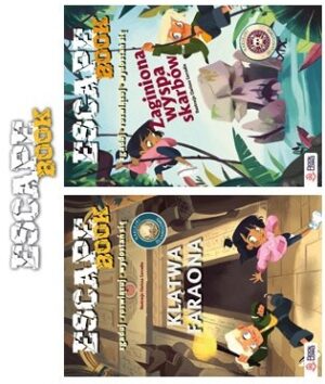 Pakiet Escape Books. Klątwa Faraona / Zaginiona wyspa skarbów