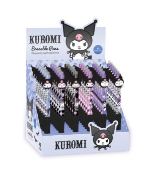 Długopis wymazywalny automatyczny grip Kuromi 1szt.mix