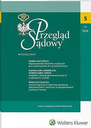Przegląd Sądowy - Nr 5/2026
