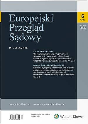 Europejski Przegląd Sądowy - Nr 6/2026 [249]