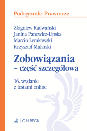 Zobowiązania - część szczegółowa z testami online